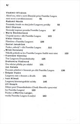 František Langer na prahu nového tisíciletí