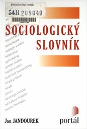 Sociologický slovník