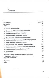 History and theory in athropology