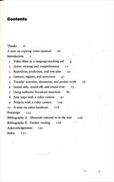 Video in language teaching