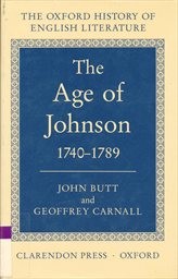 The age of Johnson 1740-1789