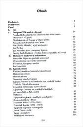 Egypt v české kultuře přelomu devatenáctého a dvacátého století