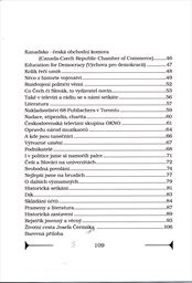 Fragmenty ze života Čechů a Slováků v Kanadě