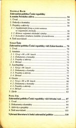 Zahraničn&iacute; politika Česk&eacute; republiky vůči zem&iacute;m Bl&iacute;zk&eacute;ho V&yacute;chodu, Zakavkazska a Středn&iacute; Asie