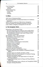 The interpreter's resource