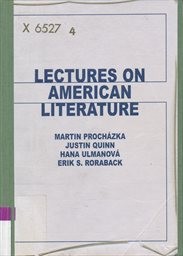 Lectures on American literature