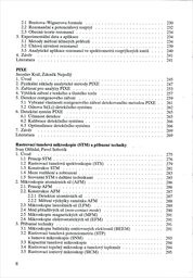 Metody analýzy povrchů