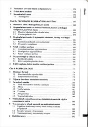 Anesteziologické principy v grafech a diagramech a jejich interpretace