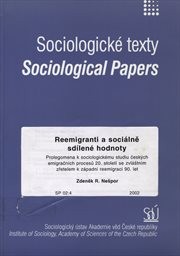 Reemigranti a sociálně sdílené hodnoty