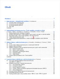 Možnosti včasn&eacute;ho z&aacute;chytu rakoviny prsu