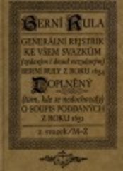 Berní rula
(Sv. 2,)