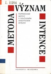 Metoda - význam - intence