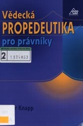 Vědecká propedeutika pro právníky
