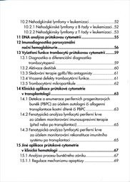 Průtoková cytometrie v klinické hematologii