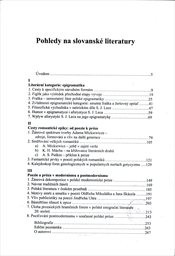 Pohledy na slovansk&eacute; literaratury