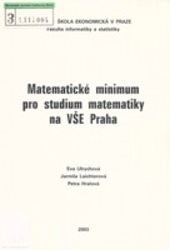 Matematické minimum pro studium matematiky na VŠE Praha