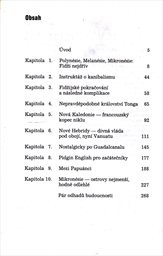 Pacifik, ostrovn&iacute; komunikace a lidožroutsk&aacute; tradice