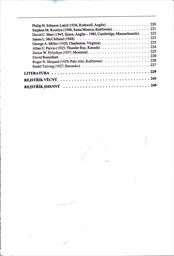 Vybrané kapitoly z kognitivní psychologie