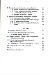 Kant a problém metafyziky