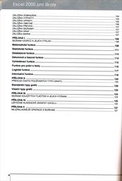 Microsoft Excel 2000 pro školy