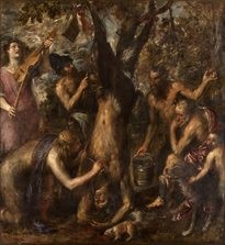Tizian Apollo a Marsyas