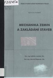 Mechanika zemin a zakládání staveb