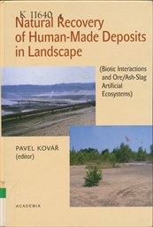 Natural recovery of human-made deposits in landscape