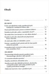 Zánik a vznik památkových péčí