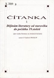 Čítanka k Dějinám literatury od starověku do počátku 19. století