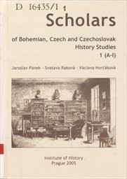 Scholars of Bohemian, Czech and Czechoslovak history studies
                        (1,)
                    