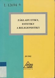 Z&aacute;klady etiky, estetiky a religionistiky