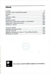 Bibliografie Josefa Škvoreckého
                        (Sv. 2,)
                    