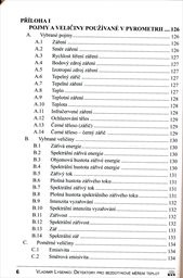 Detektory pro bezdotykov&eacute; měřen&iacute; teplot