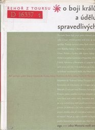 O boji kr&aacute;lů a &uacute;dělu spravedliv&yacute;ch