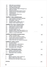 Vícerozměrné statistické metody
                        (2)
                    