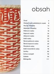 Pleten&iacute; koš&iacute;ků z ploch&yacute;ch materi&aacute;lů