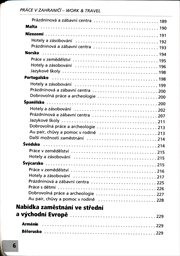 Pr&aacute;ce v zahranič&iacute;