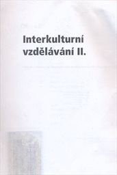 Interkulturní vzdělávání II