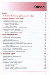 Spor&aacute;ky, varn&eacute; desky, pečic&iacute; trouby