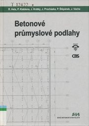 Betonové průmyslové podlahy