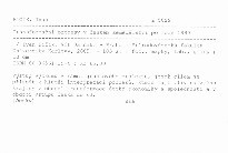 Transformační procesy v českém zemědělství po roce 1990