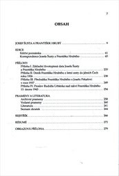 Josef Šusta a František Hrub&yacute; ve vz&aacute;jemn&eacute; korespondenci