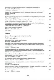 Underground Space - the 4th Dimension of Metropolises
                        ([Vol.] 2)
                    