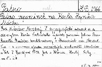 Patero vzpomínek na Karla Hynka Máchu