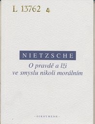 O pravdě a lži ve smyslu nikoli morálním