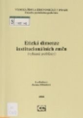 Etická dimenze institucionálních změn