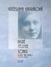 Písně, zpěv a klavír