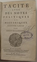 Tacite avec des notes politiques et historiques
                        (Partie 2)
                    