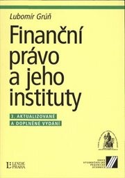 Finanční právo a jeho instituty