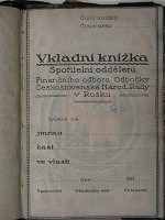 Vkladní knížka